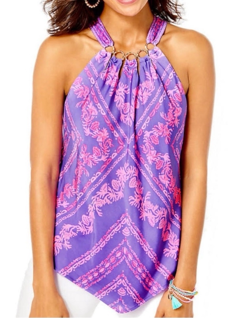 Lilly Pulitzer Julien Halter Top – NWT – Size Small